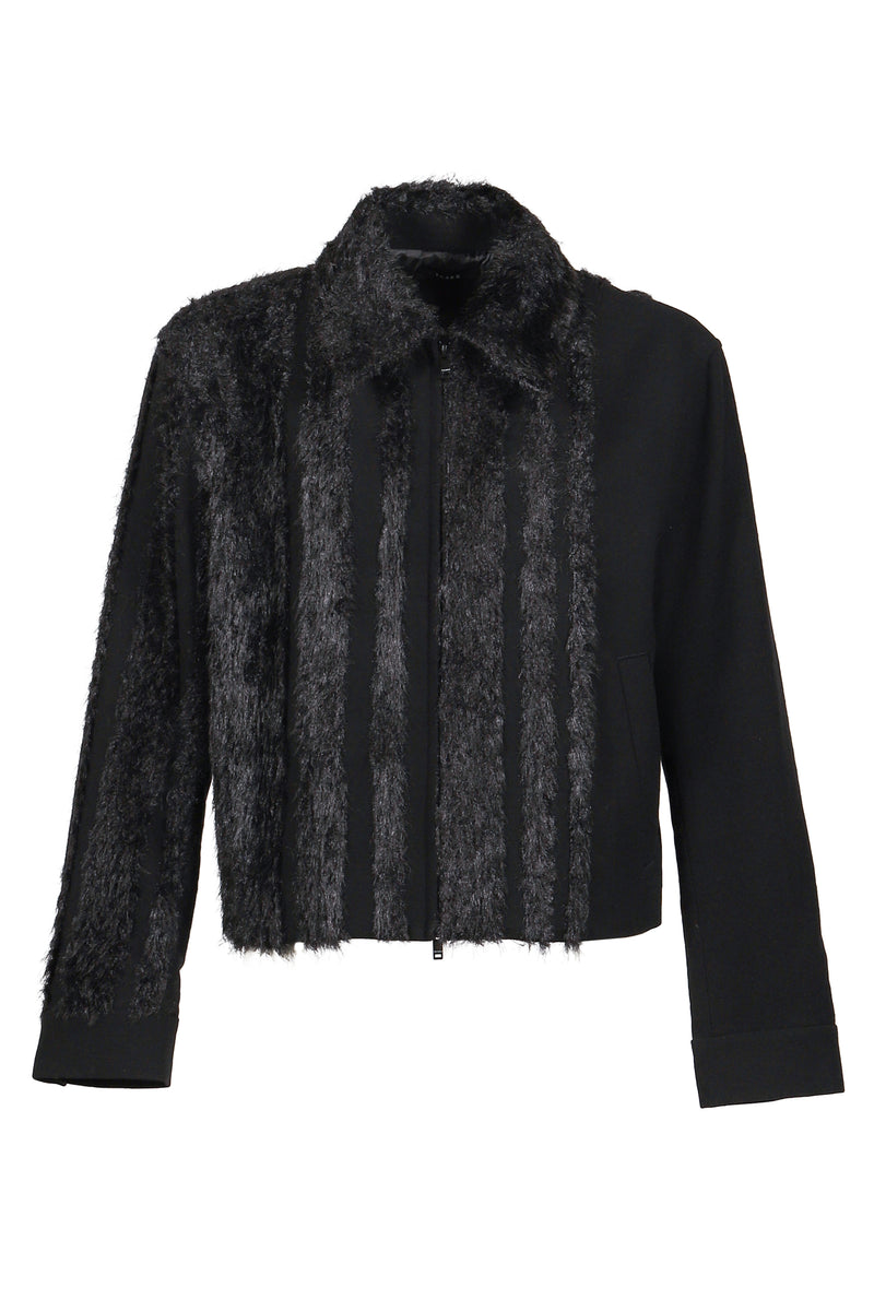 SATOSHI NAKAMOTO FW25 DAYS OF THUNDER JACKET / BLACK - NUBIAN