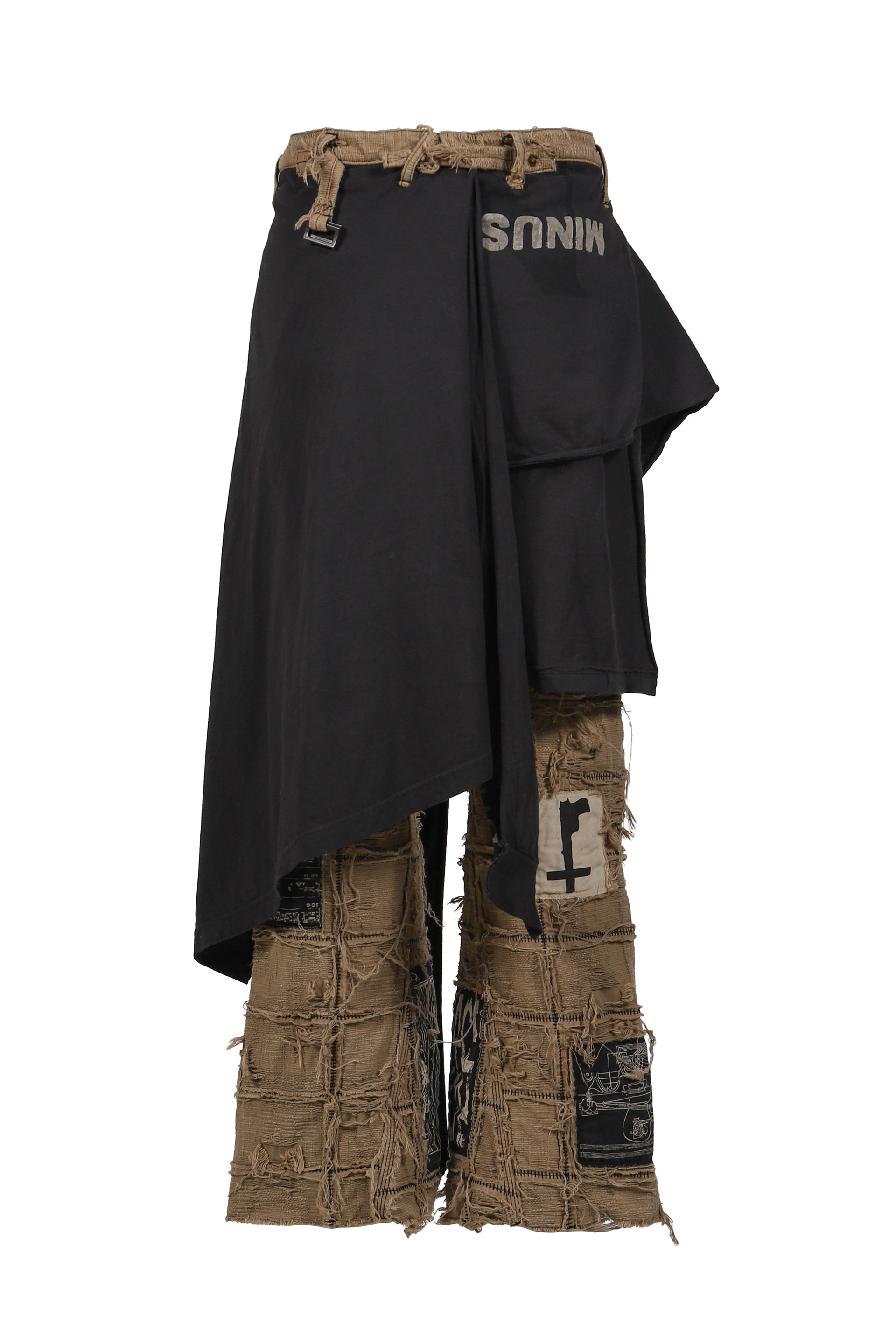 DESTROY WORK JEANS WITH WRAPPED / DUST