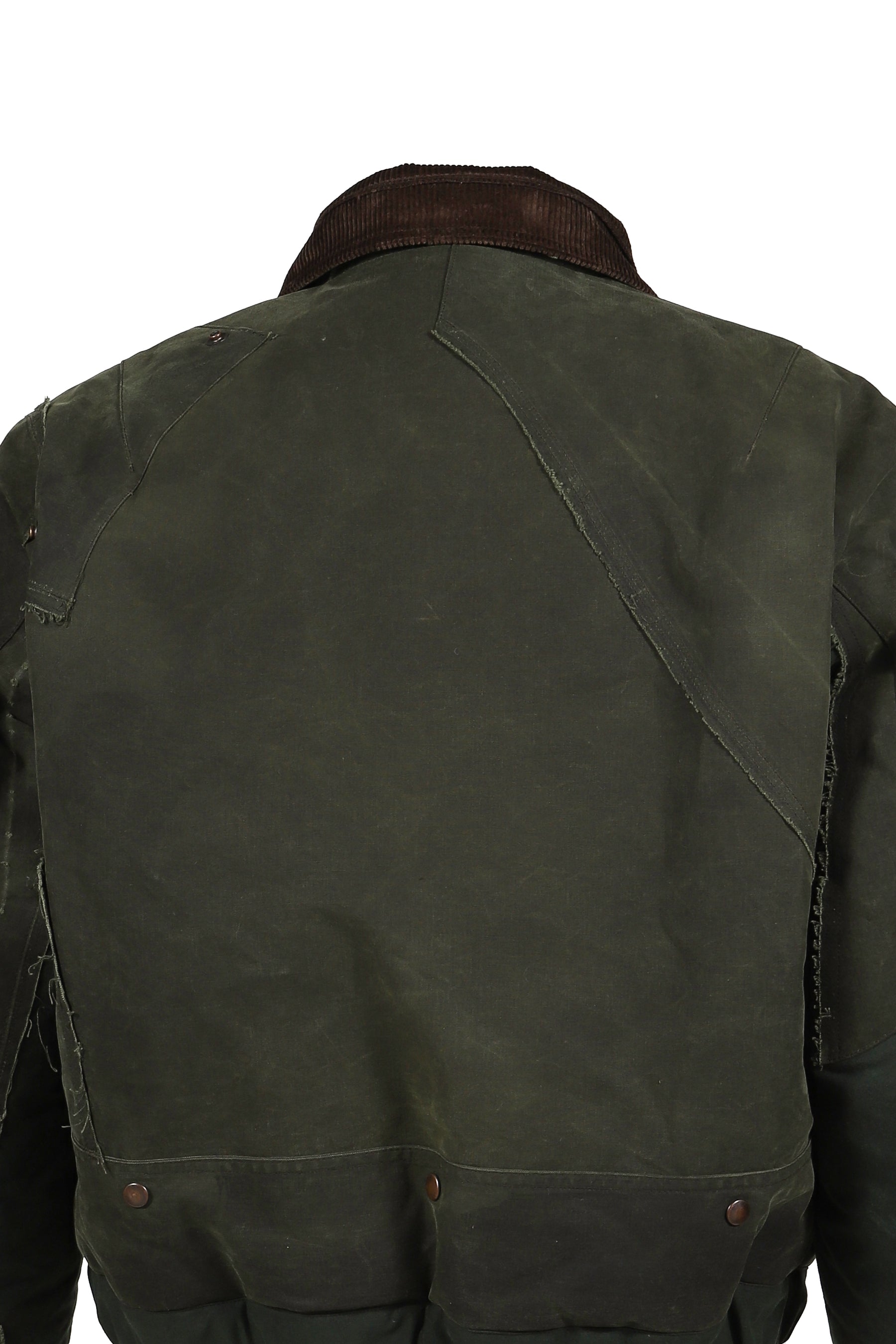 BOMBER PATCHWORK JACKET / GRN 