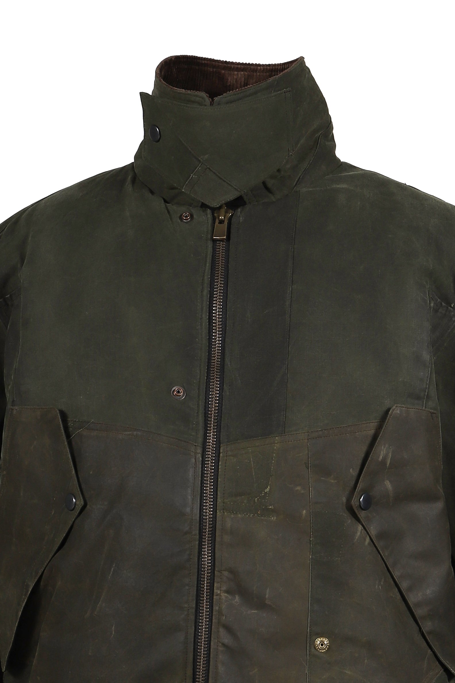 BOMBER PATCHWORK JACKET / GRN 