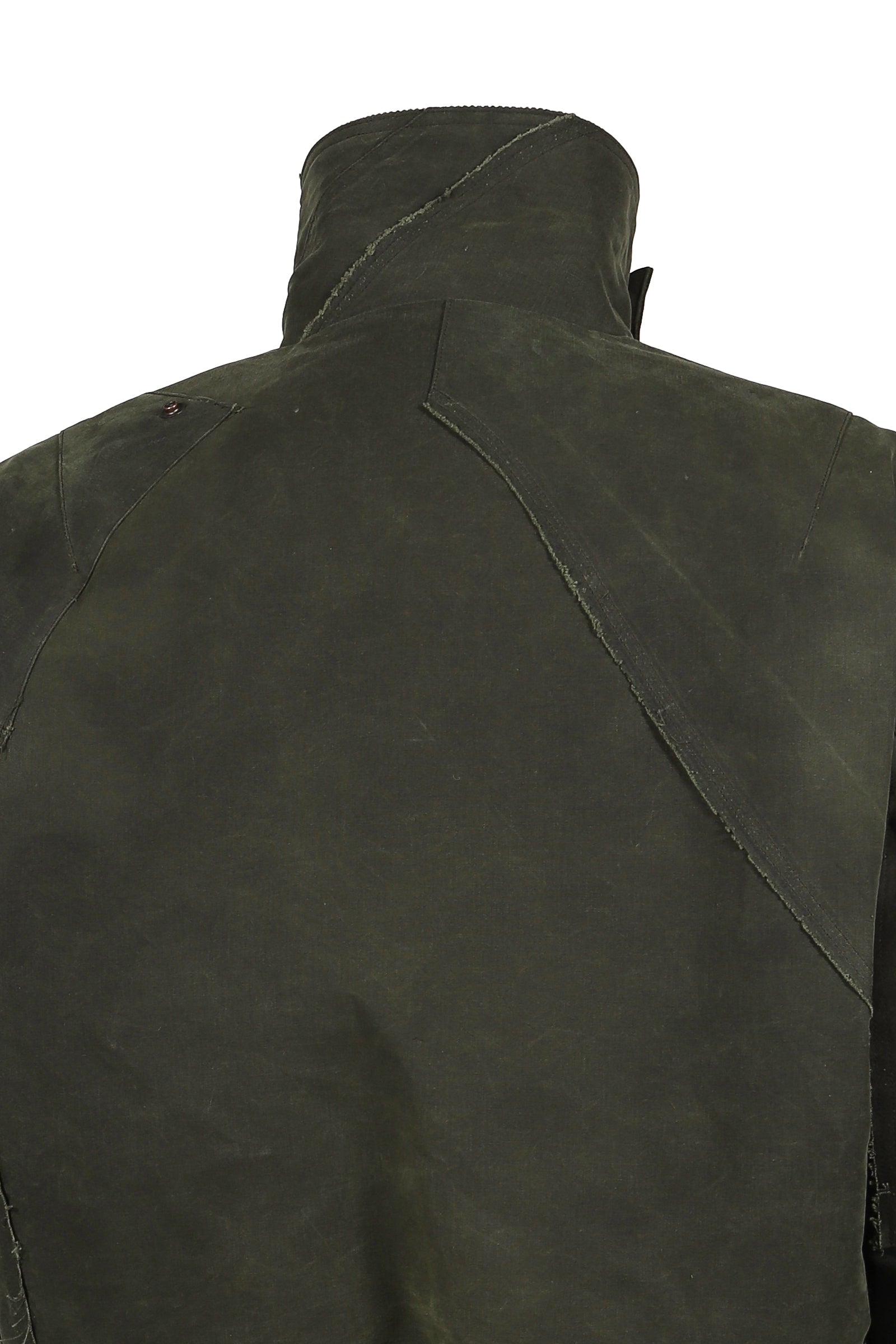 BOMBER PATCHWORK JACKET / GRN 