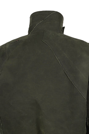 BOMBER PATCHWORK JACKET / GRN 