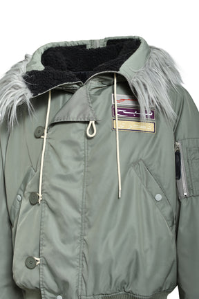 BULLET N(8)-B JACKET / GRY 