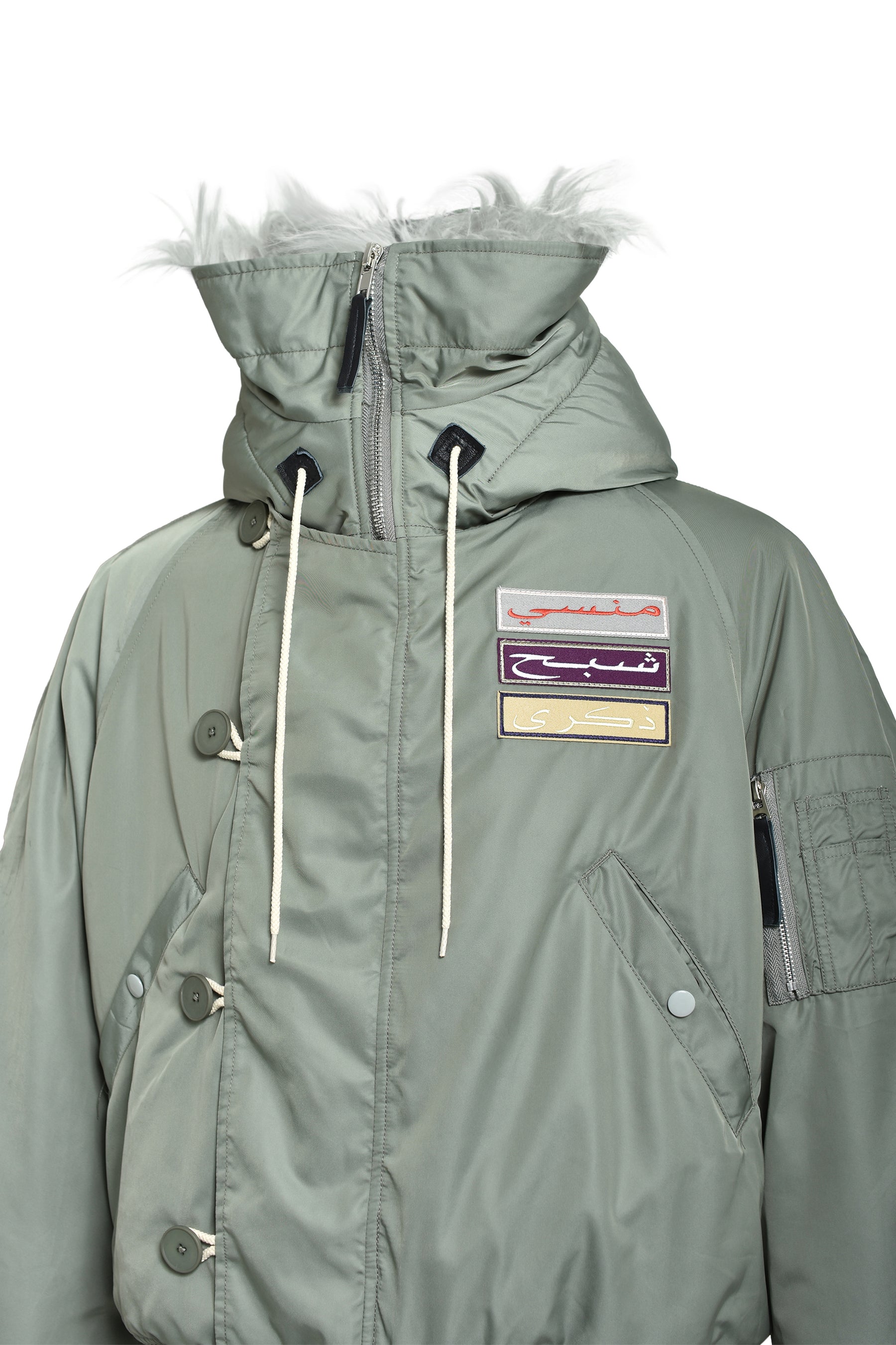 BULLET N(8)-B JACKET / GRY 