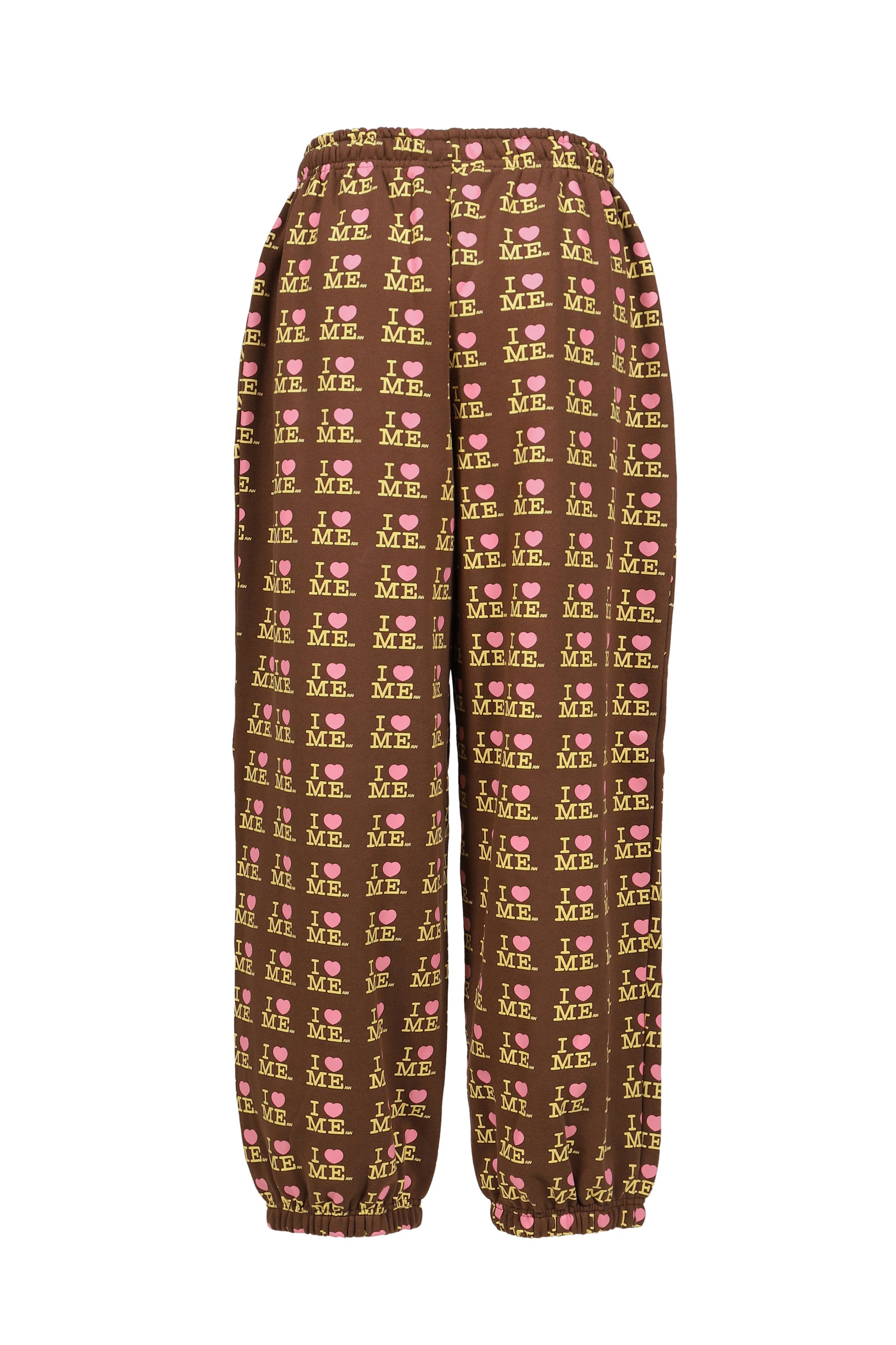 I HEART ME JOGGERS / CHOCO