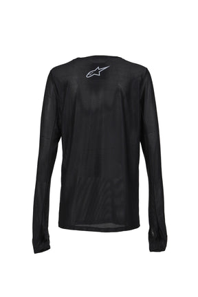 KNUCKLE LS TEE / BLACK 