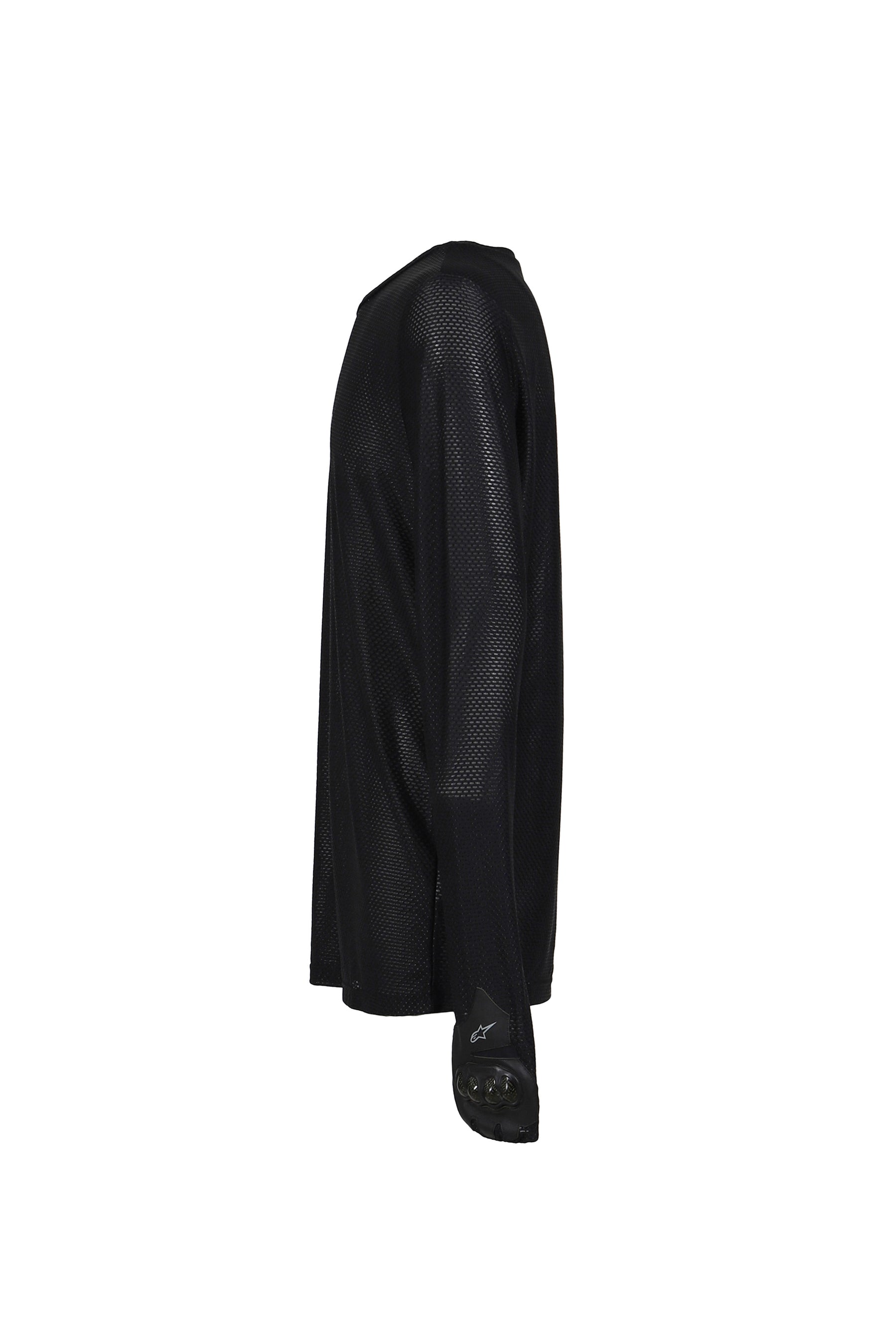 KNUCKLE LS TEE / BLACK 