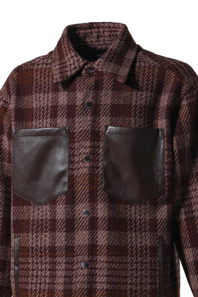 HUNTING CHECK JACKET / BRW