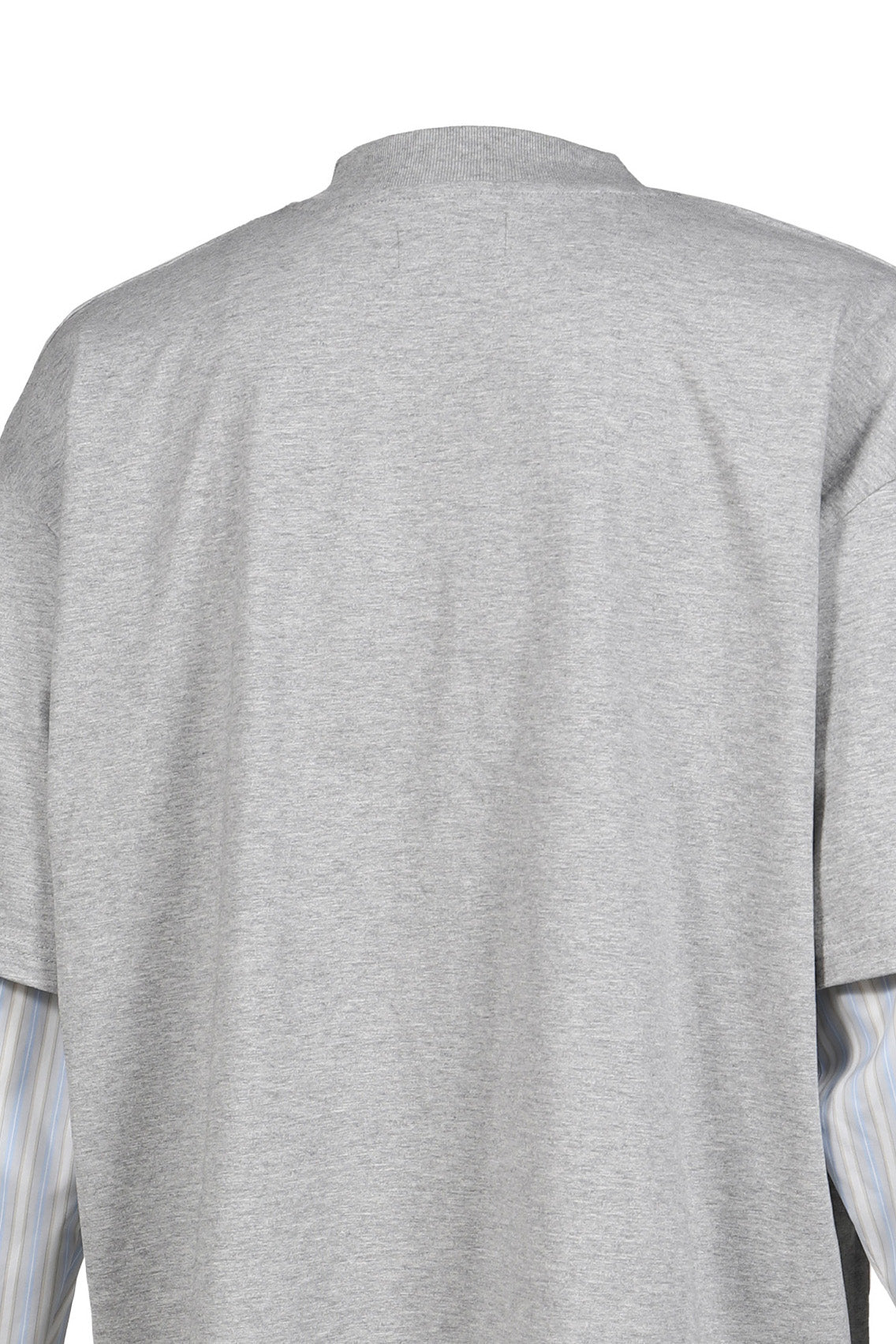 SCULPTED COTTON T-SHIRT SHIRT / SAVOY GRIS