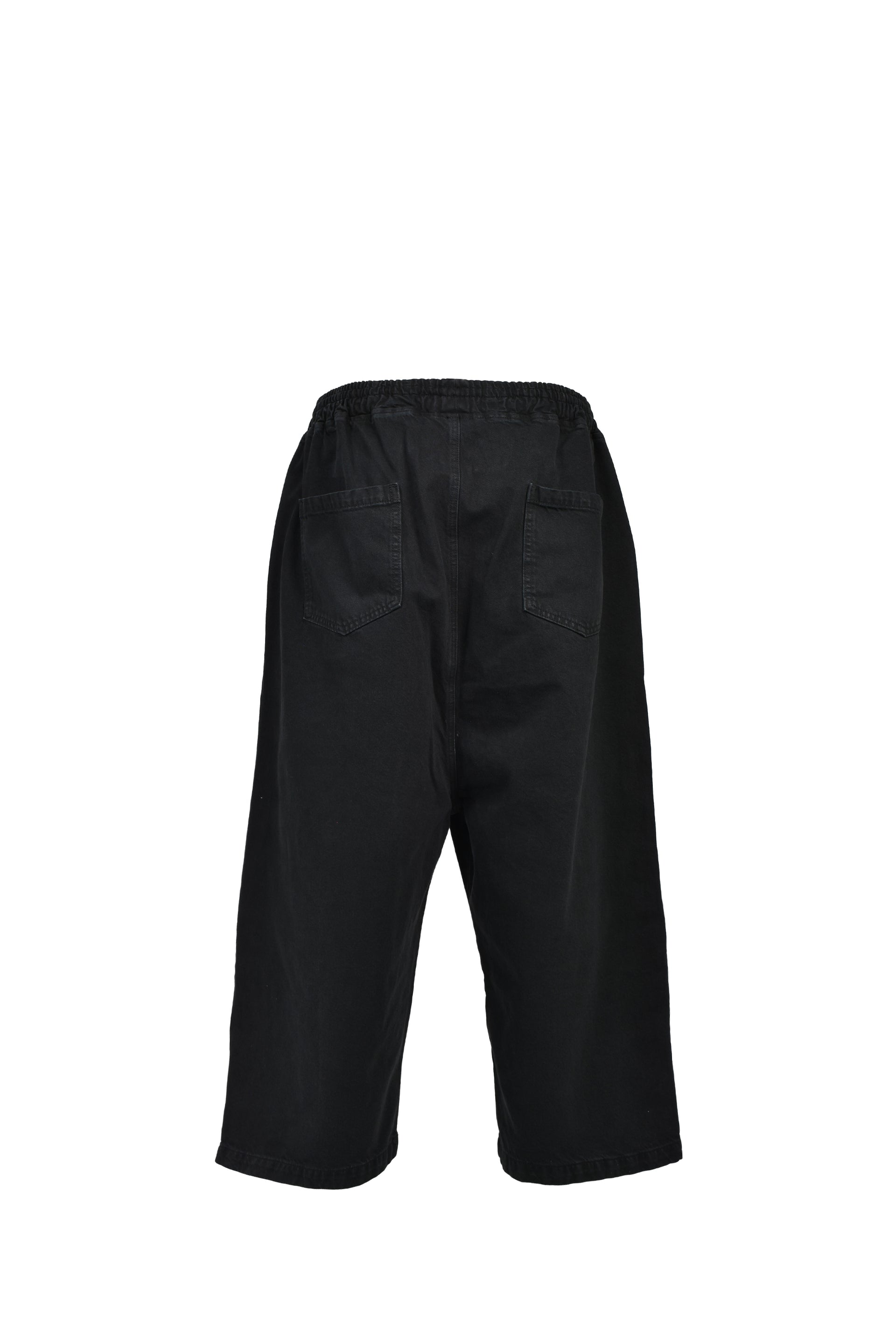DUSTSHADOW CROPPED DENIM / WASHED BLK