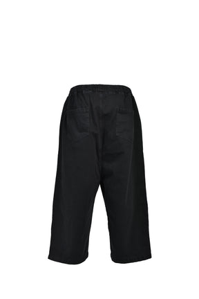DUSTSHADOW CROPPED DENIM / WASHED BLK