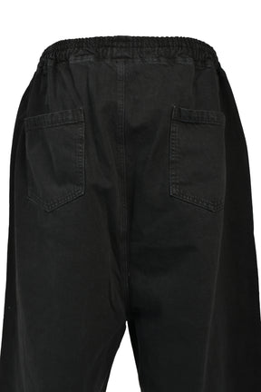 DUSTSHADOW CROPPED DENIM / WASHED BLK