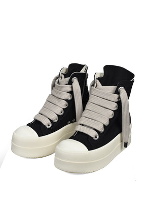 MEGA BUMPER JUMBOLACE SNEAKS / BLK MILK MILK
