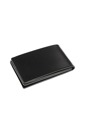 TRIPLE FOLD CARD CASE / BLK