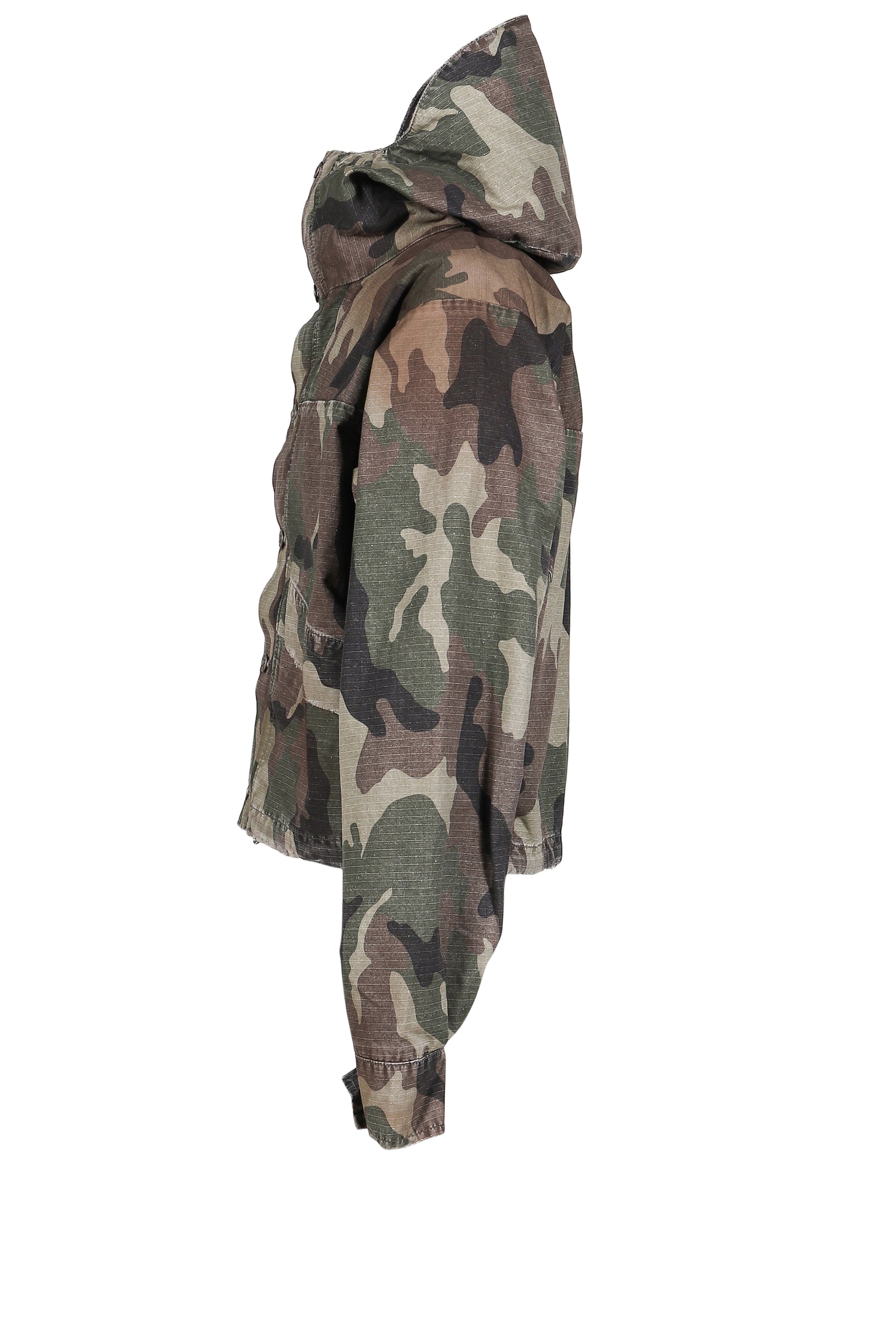 CROPPED PARKA / CAMO 