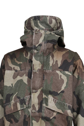 CROPPED PARKA / CAMO 