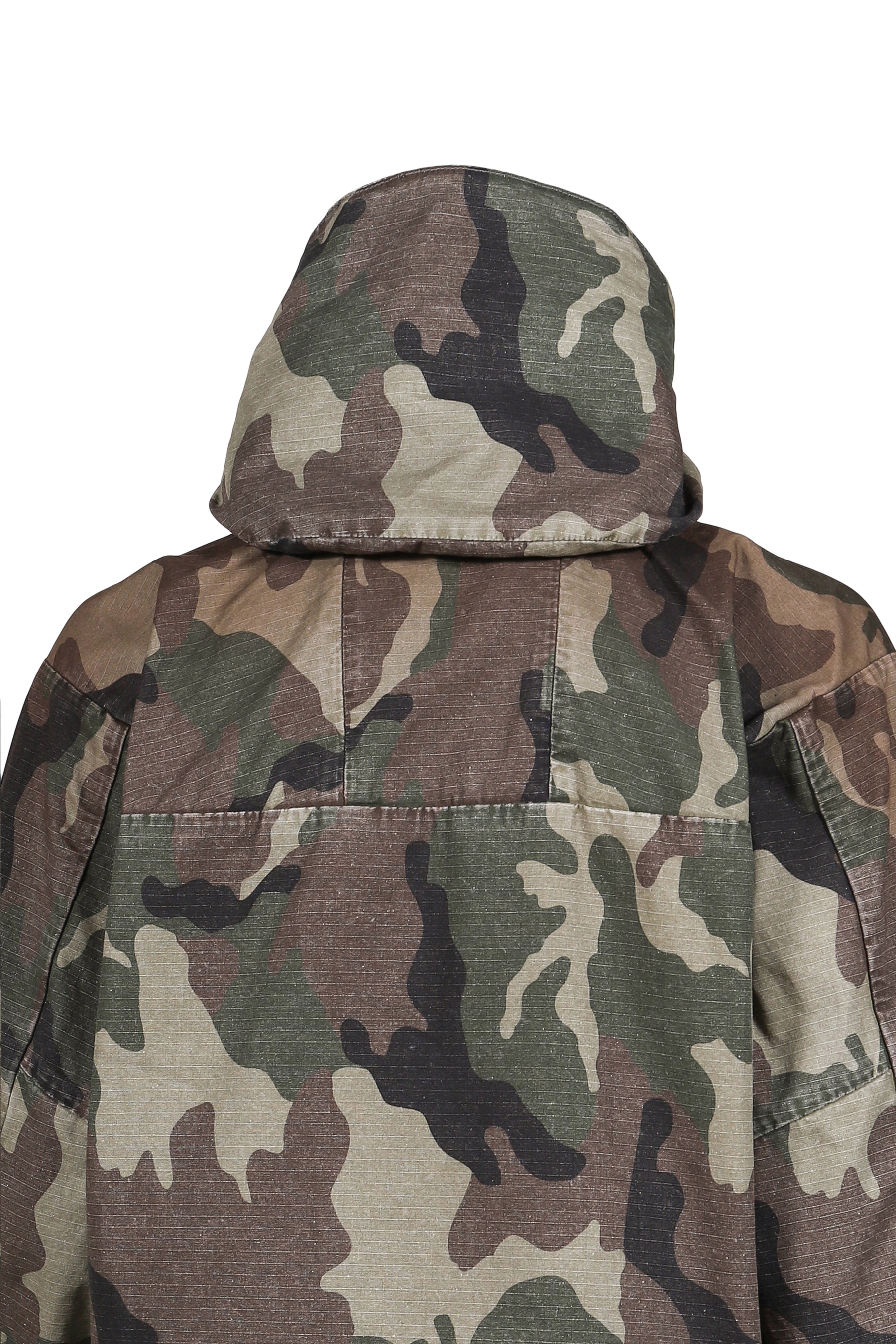 CROPPED PARKA / CAMO 