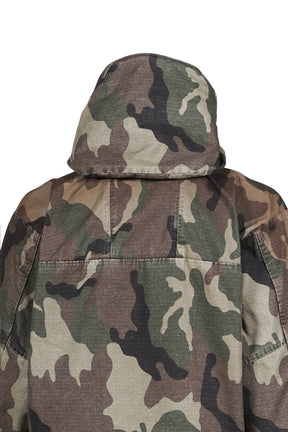 CROPPED PARKA / CAMO 