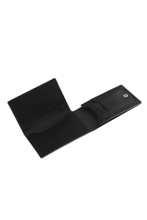 TRIPLE FOLD CARD CASE / BLK