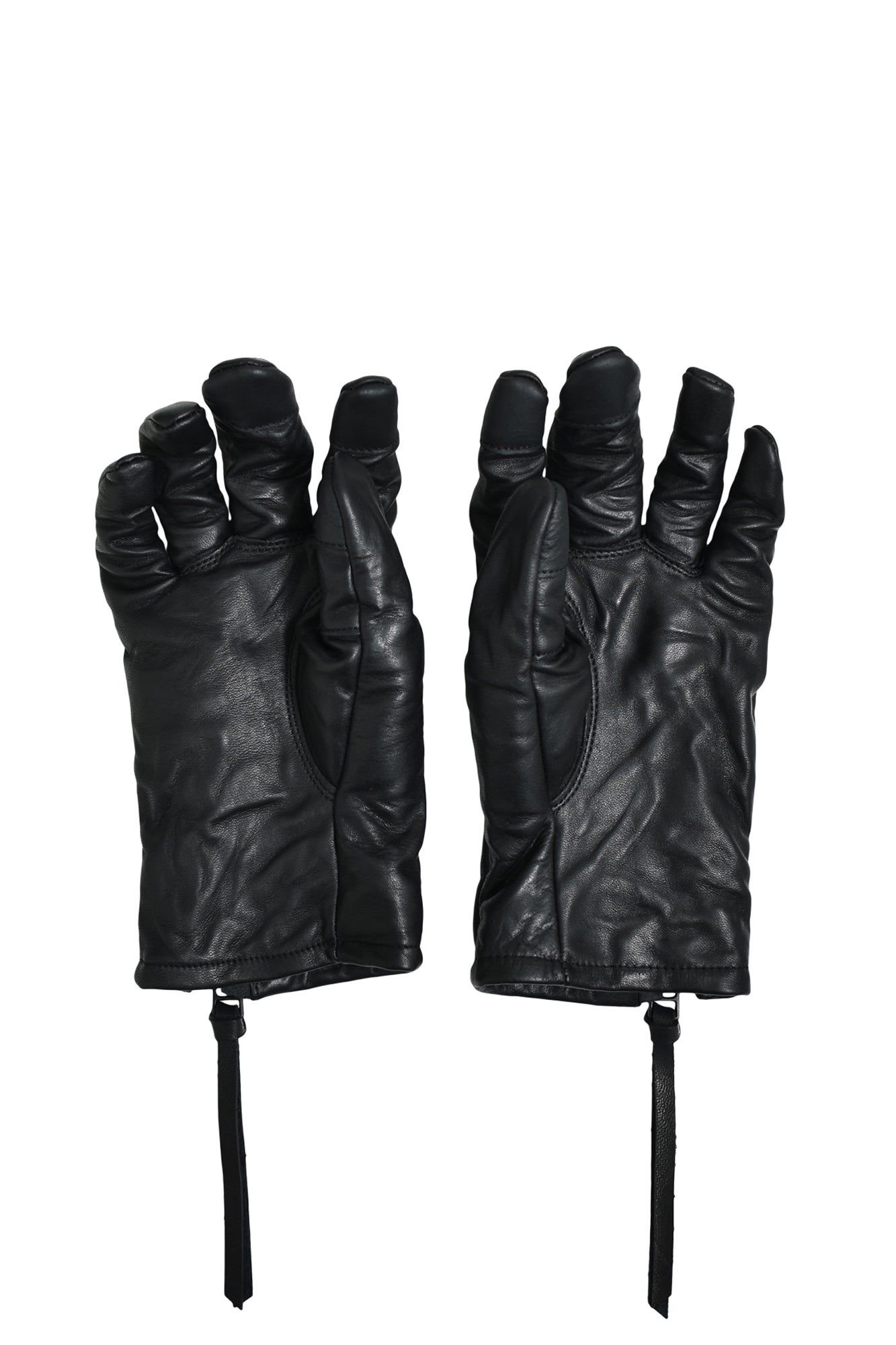 D.HYGEN ディーハイゲン FW25 HORSE LEATHER ZIP GLOVE / BLK - NUBIAN
