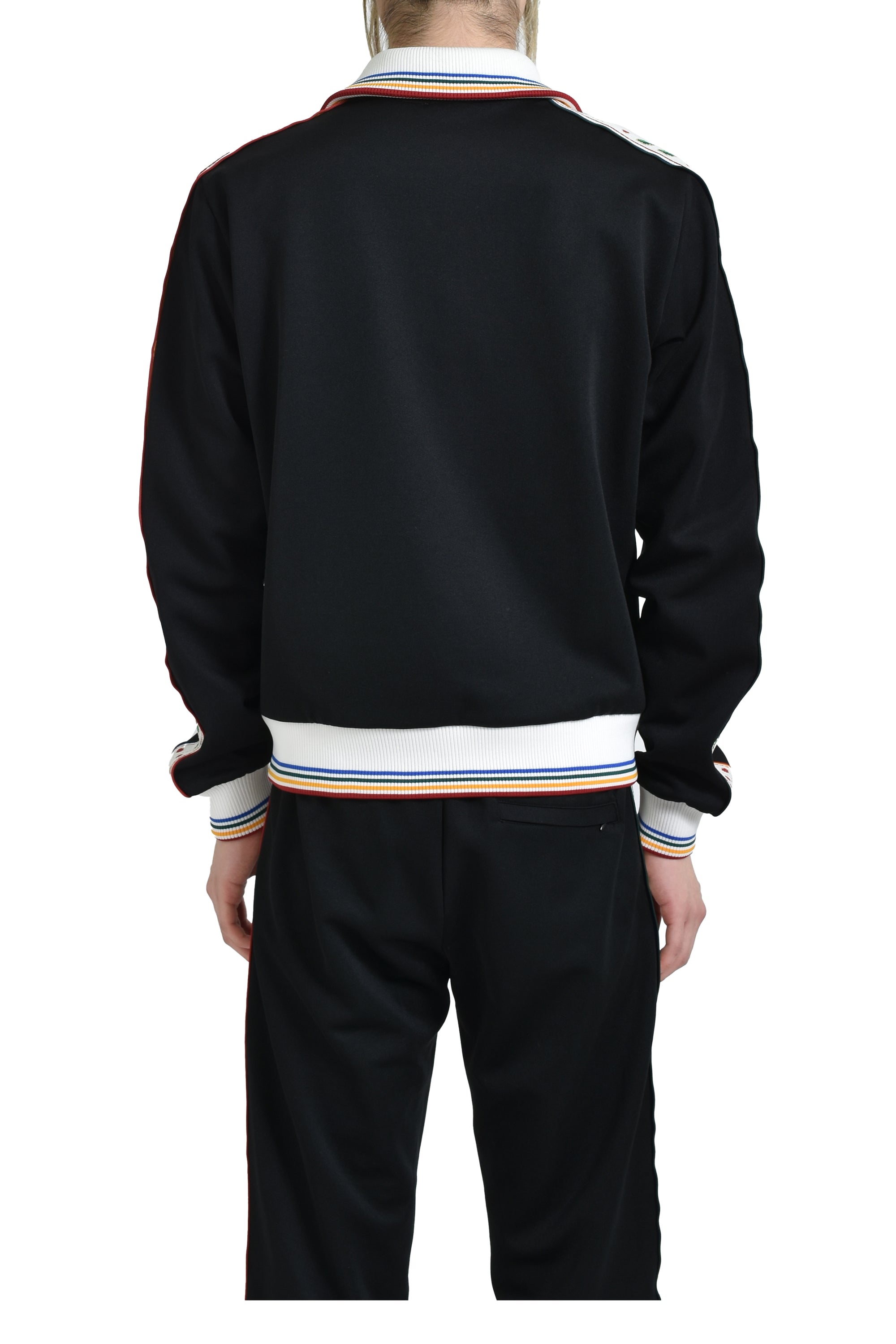 MENS LAUREL TRACK JACKET / BLK