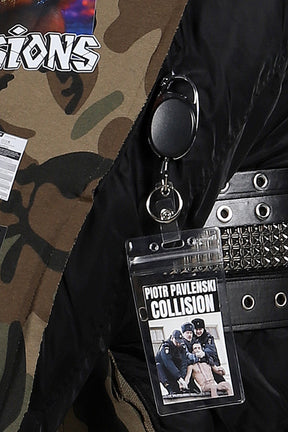 TESTO MAX BELTS CAMO - BOMBER JACKET / CAMO