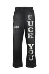 FUCK YOU SWEATPANT / FADED BLK