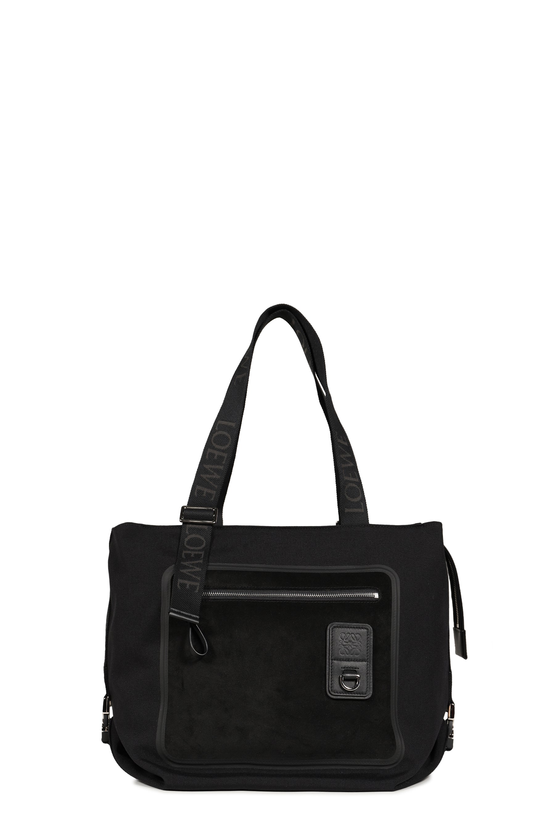 FLEX ZIPPED TOTE / BLK
