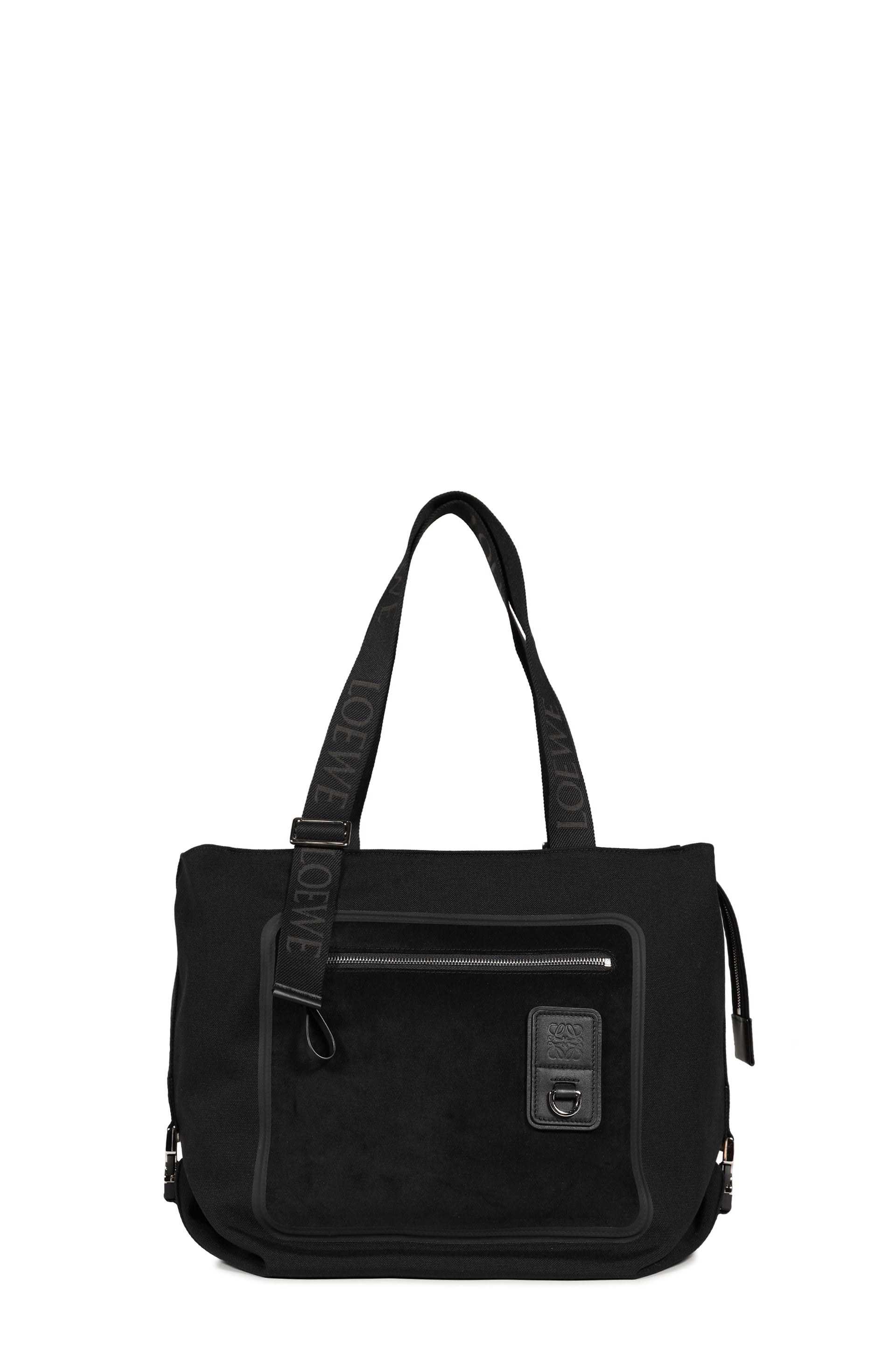 FLEX ZIPPED TOTE / BLK