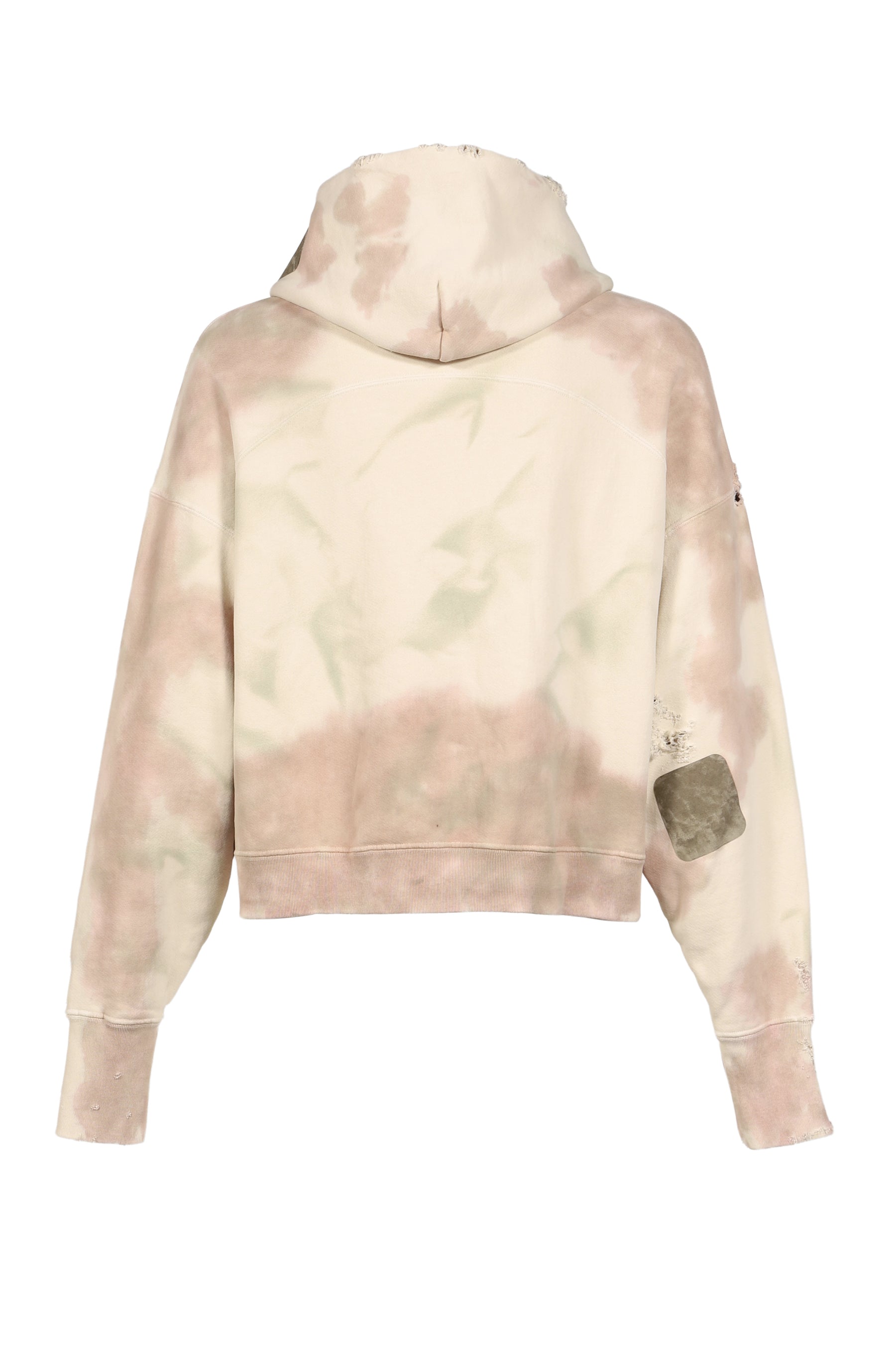 PAIN ZIP-UP HOODIE / WHT