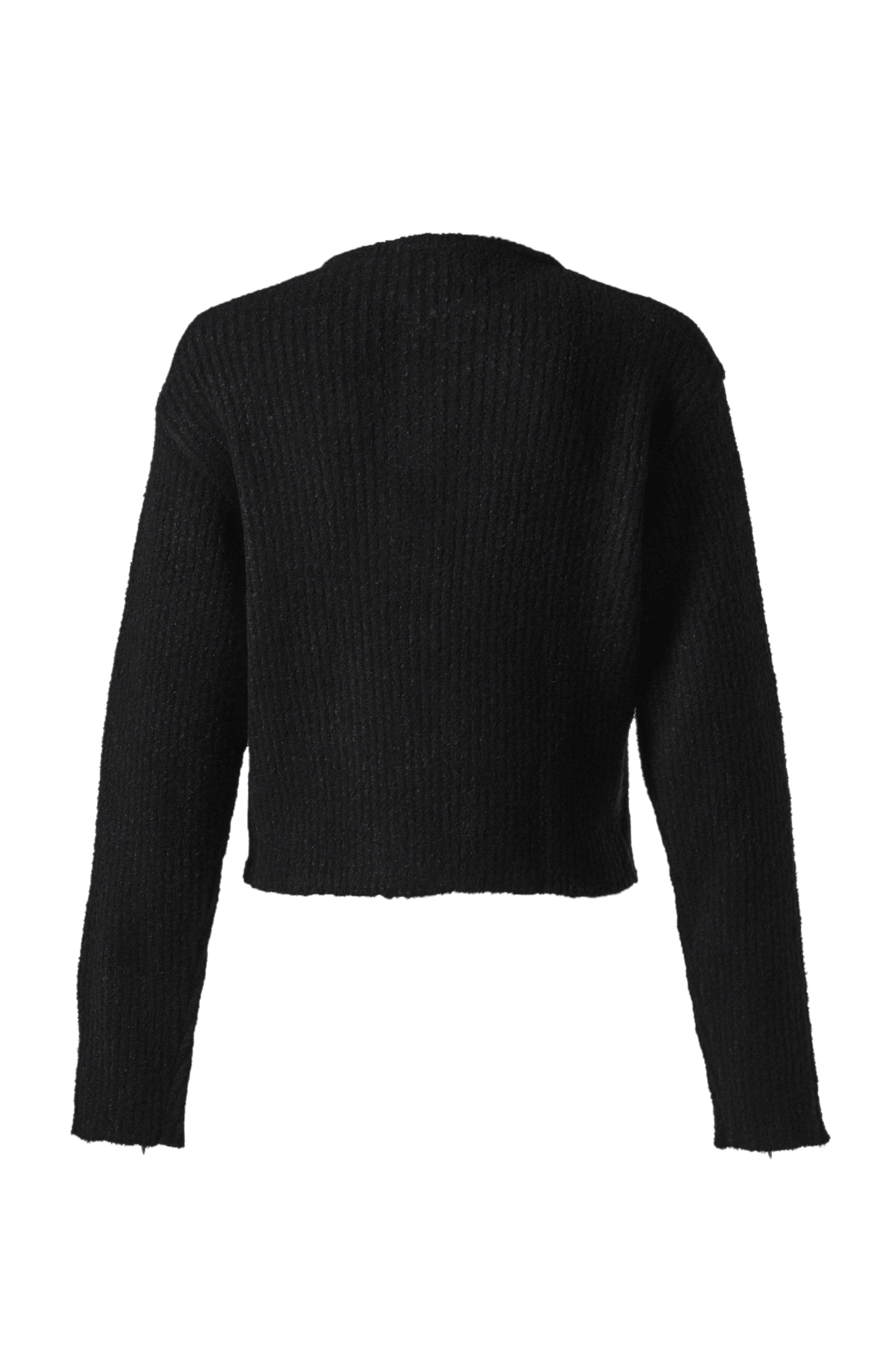 NEAH KNITTED ZIP-UP / BLK