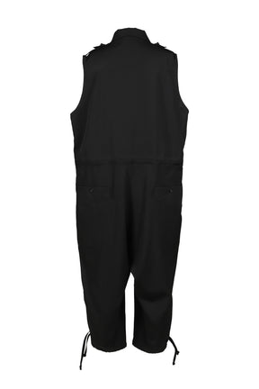 WOOL GAVA JUMPSUIT / BLK