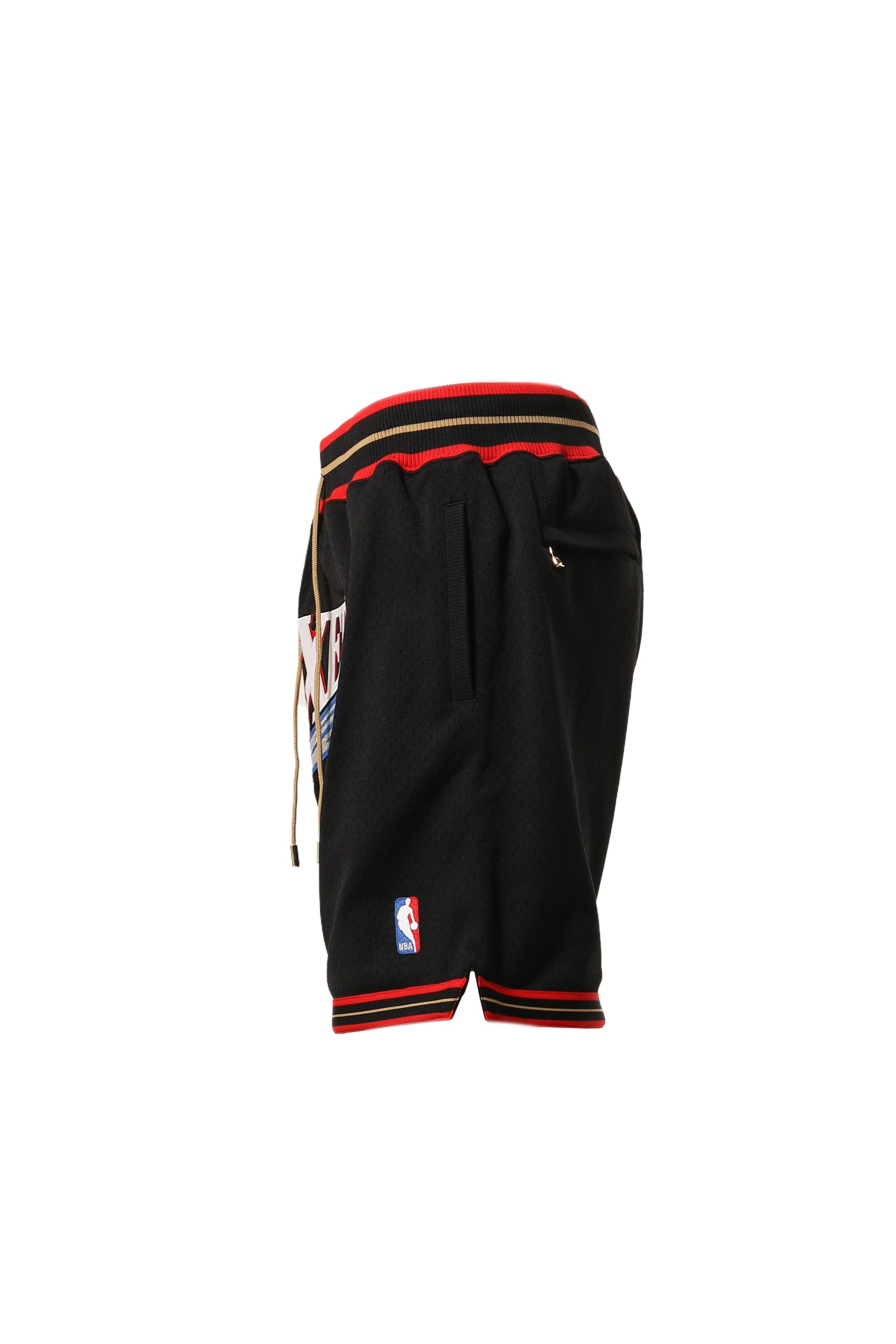 NBA JUST DON 7 INCH SHORTS 76ERS / BLK