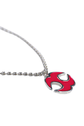 LOGO NECKLACE / HOT PNK