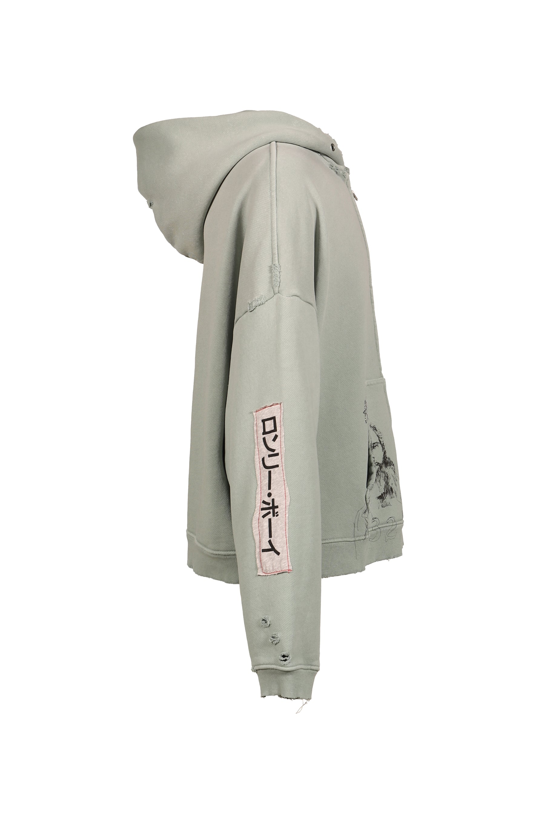 ALTA CIENEGA HOODED SWEATSHIRT / GRN