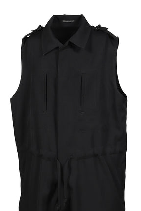 WOOL GAVA JUMPSUIT / BLK