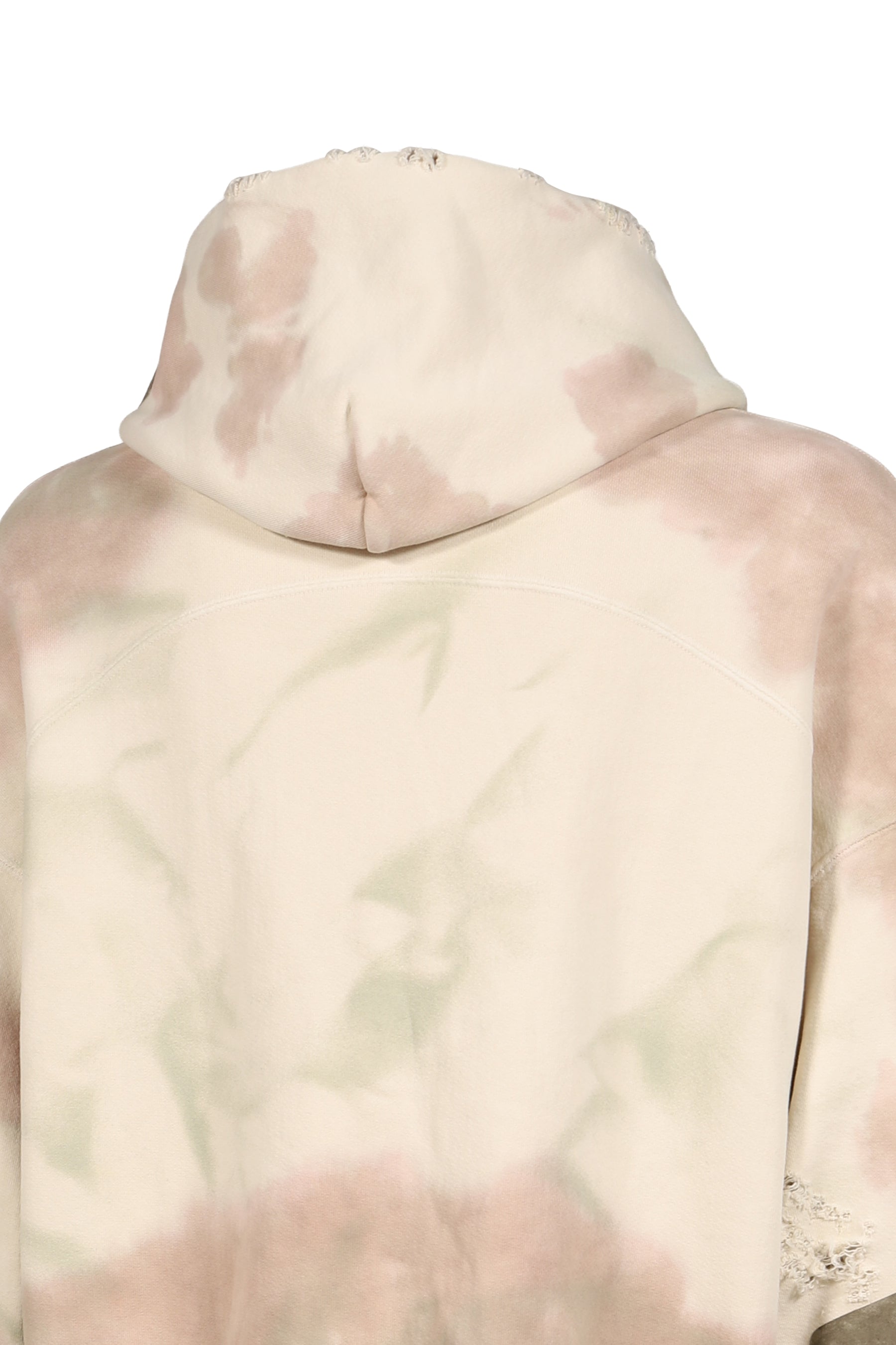PAIN ZIP-UP HOODIE / WHT