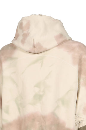 PAIN ZIP-UP HOODIE / WHT