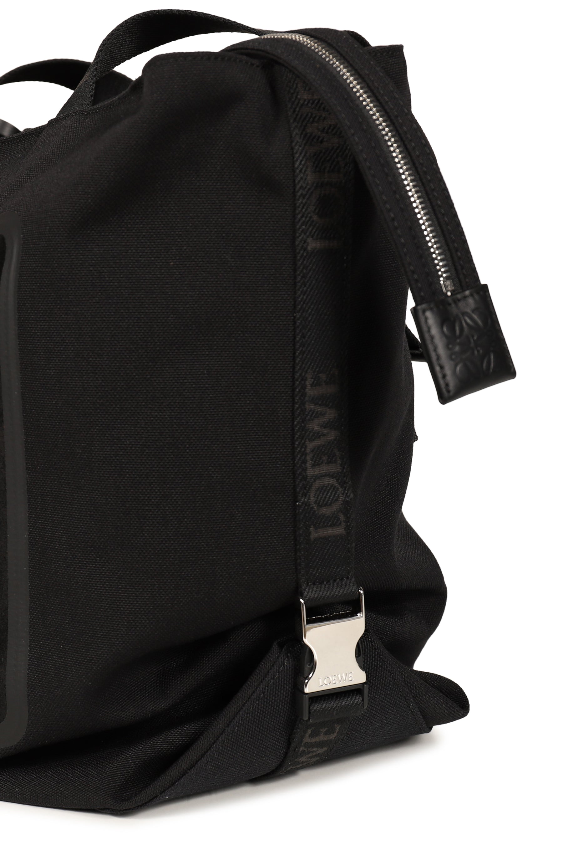 FLEX ZIPPED TOTE / BLK