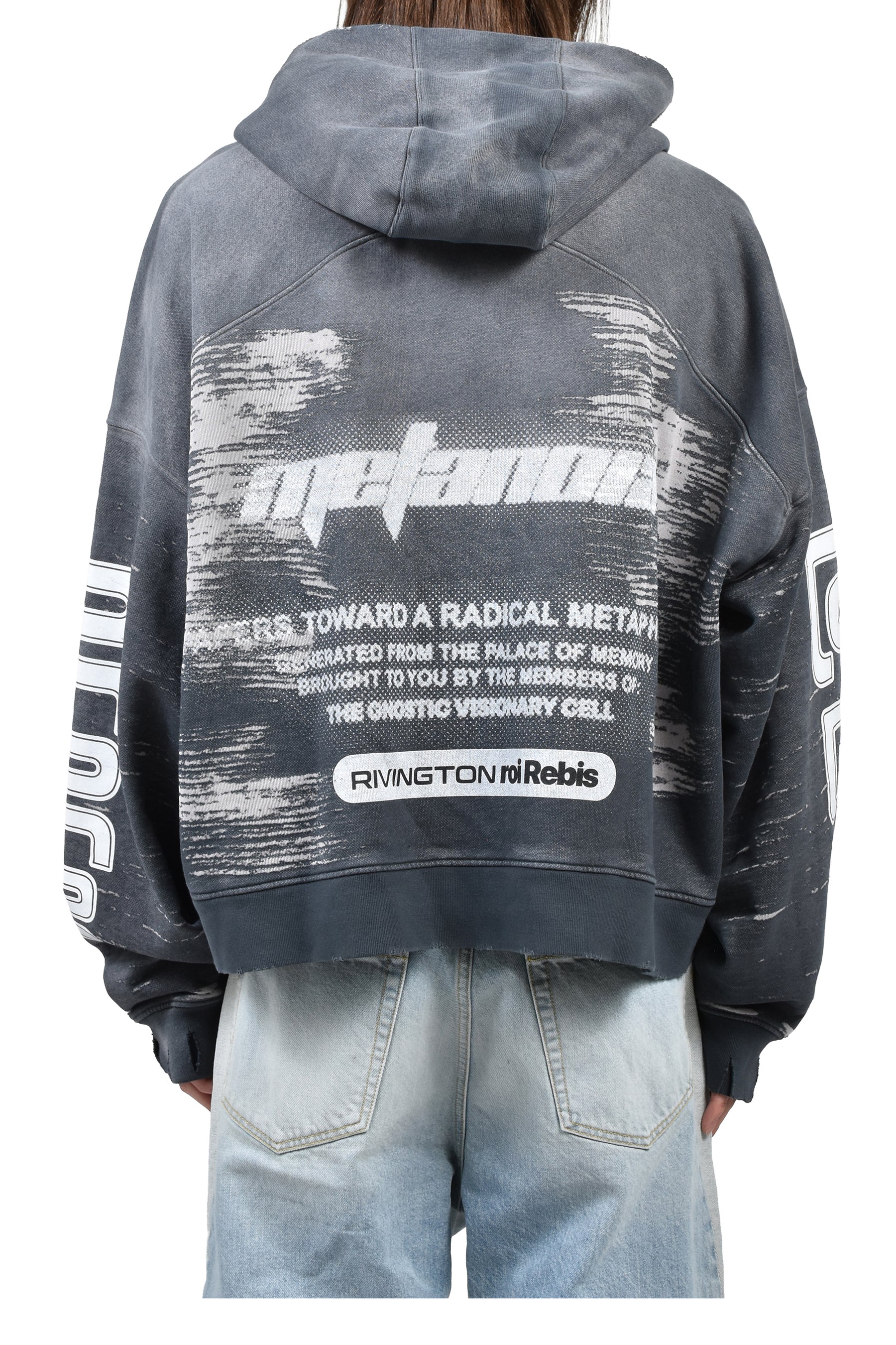 RADICAL ALMA CVA ZIP HOODIE / BLK