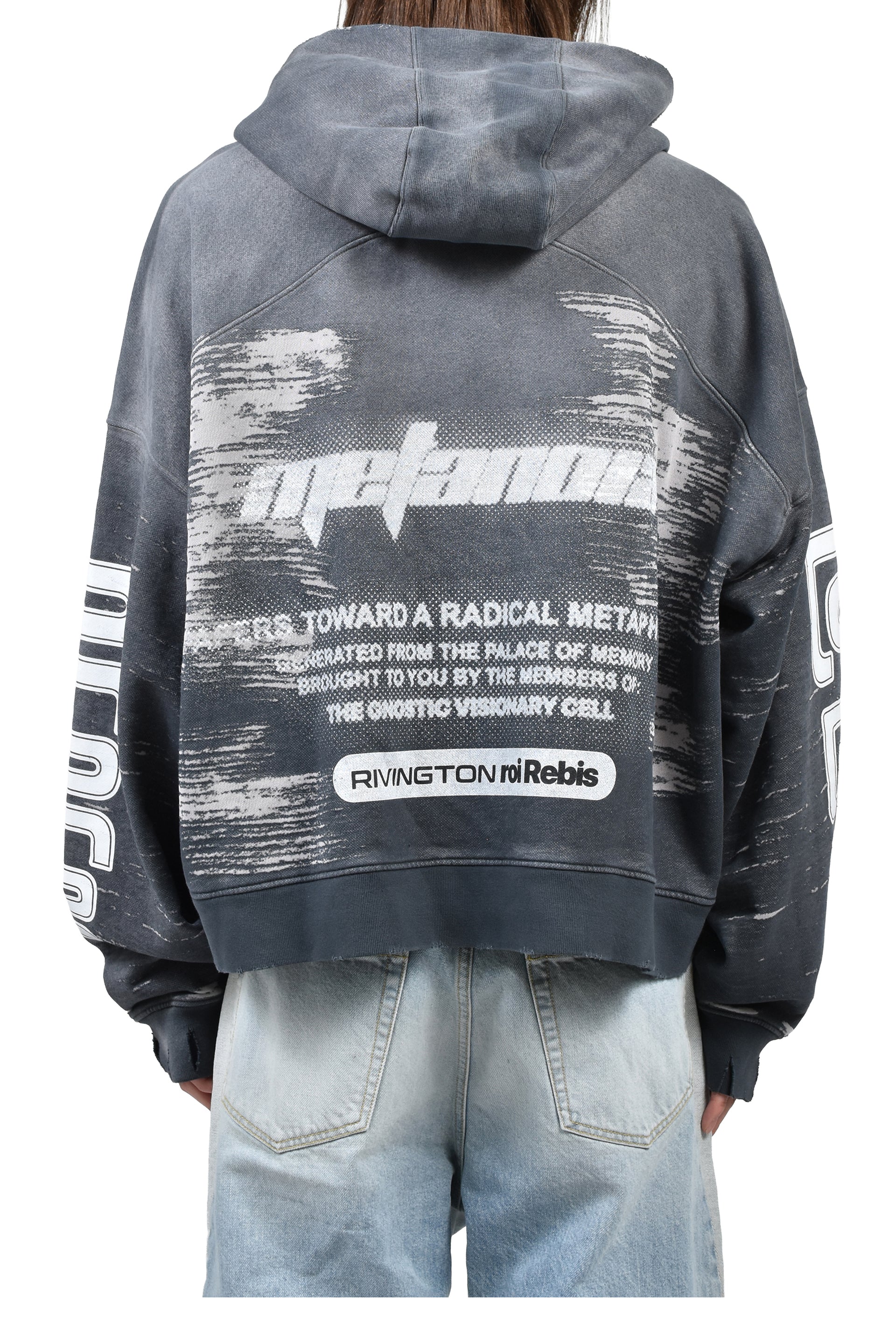 RADICAL ALMA CVA ZIP HOODIE / BLK