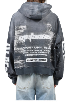 RADICAL ALMA CVA ZIP HOODIE / BLK