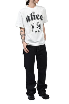 GRAPHIC TEE / WHT 