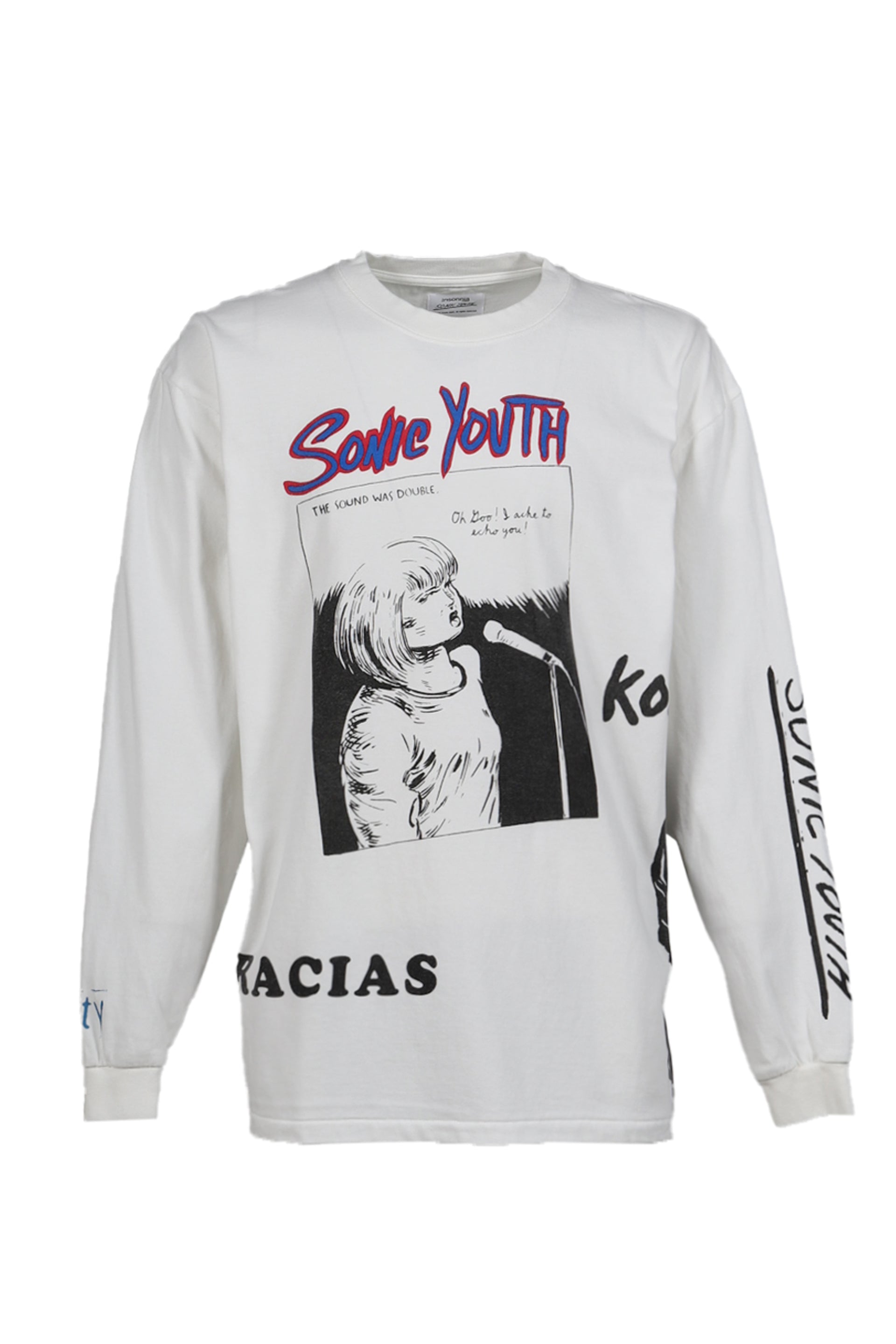 Insonnia PROJECTS MULTI PRINT LS TEE TYPE-B / WHT