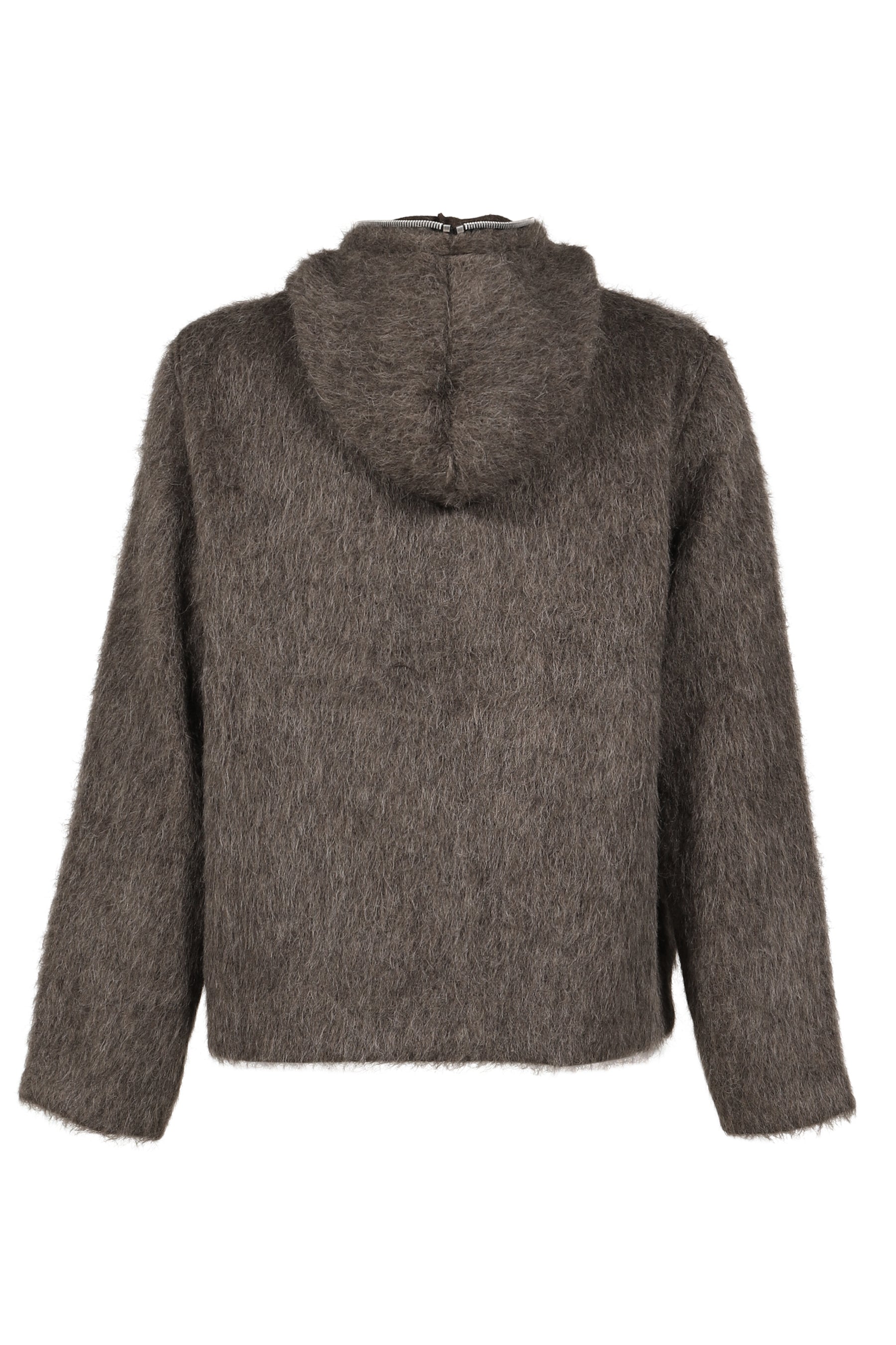 FULL ZIP HOOD / MOLE GRY