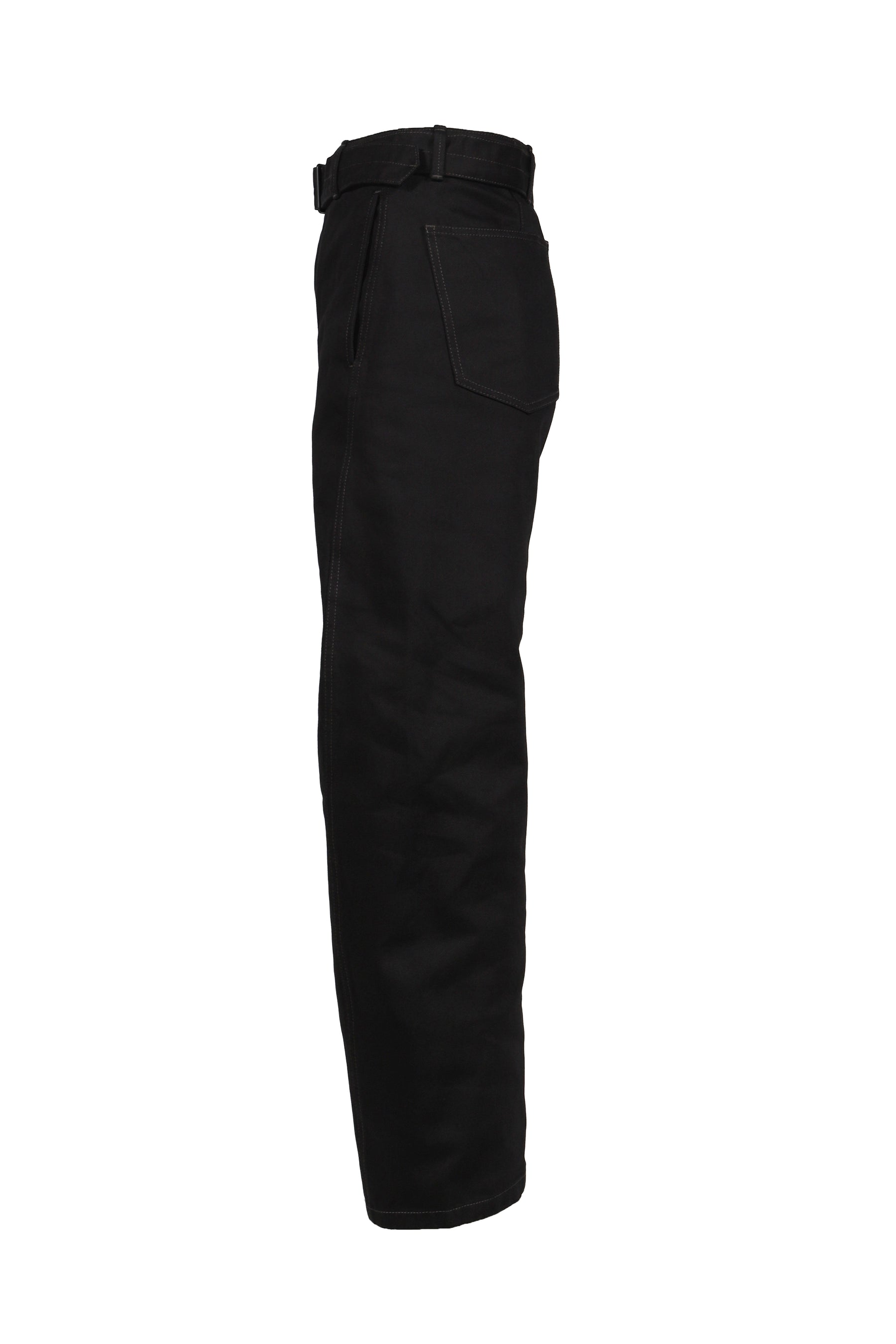 【美品】LEMAIRE ルメール TWISTED PANTS 黒 38 LEMAIRE - 【残り一点】Twisted Belted Pants | ACRMTSM ONLINE