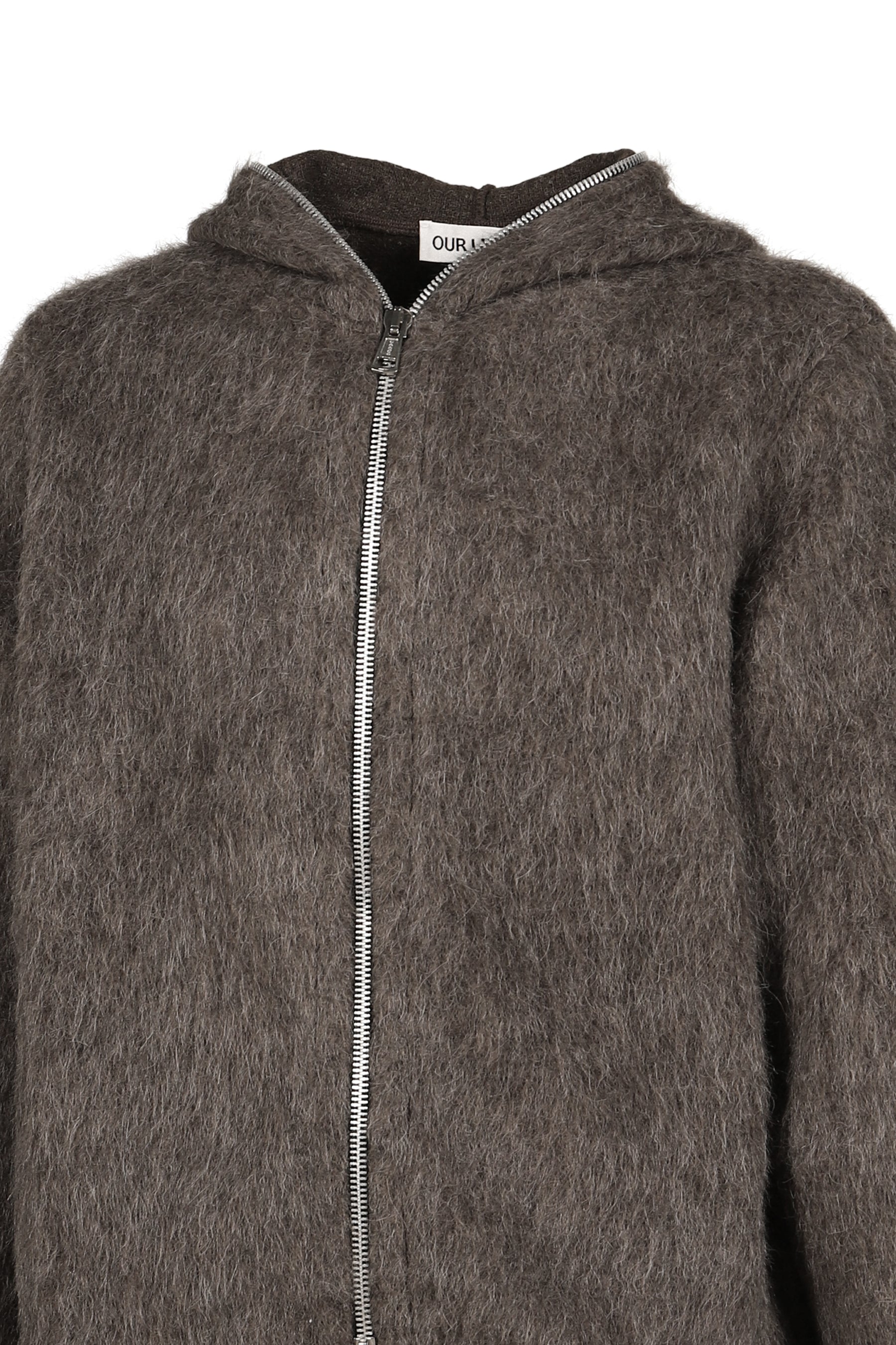 FULL ZIP HOOD / MOLE GRY