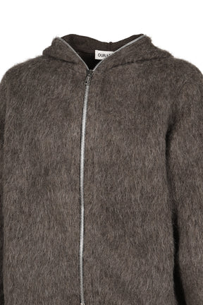 FULL ZIP HOOD / MOLE GRY