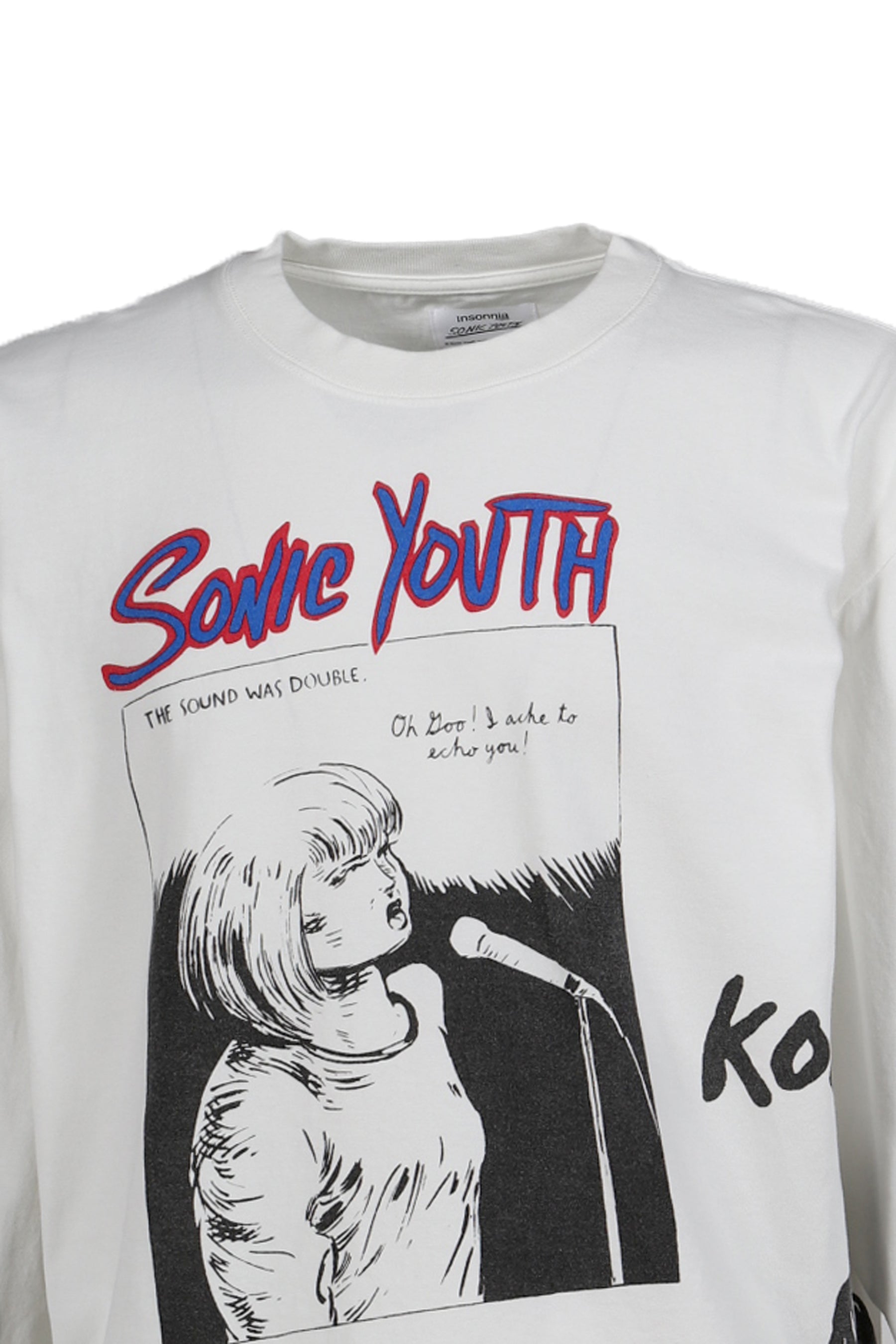 Insonnia PROJECTS MULTI PRINT LS TEE TYPE-B / WHT