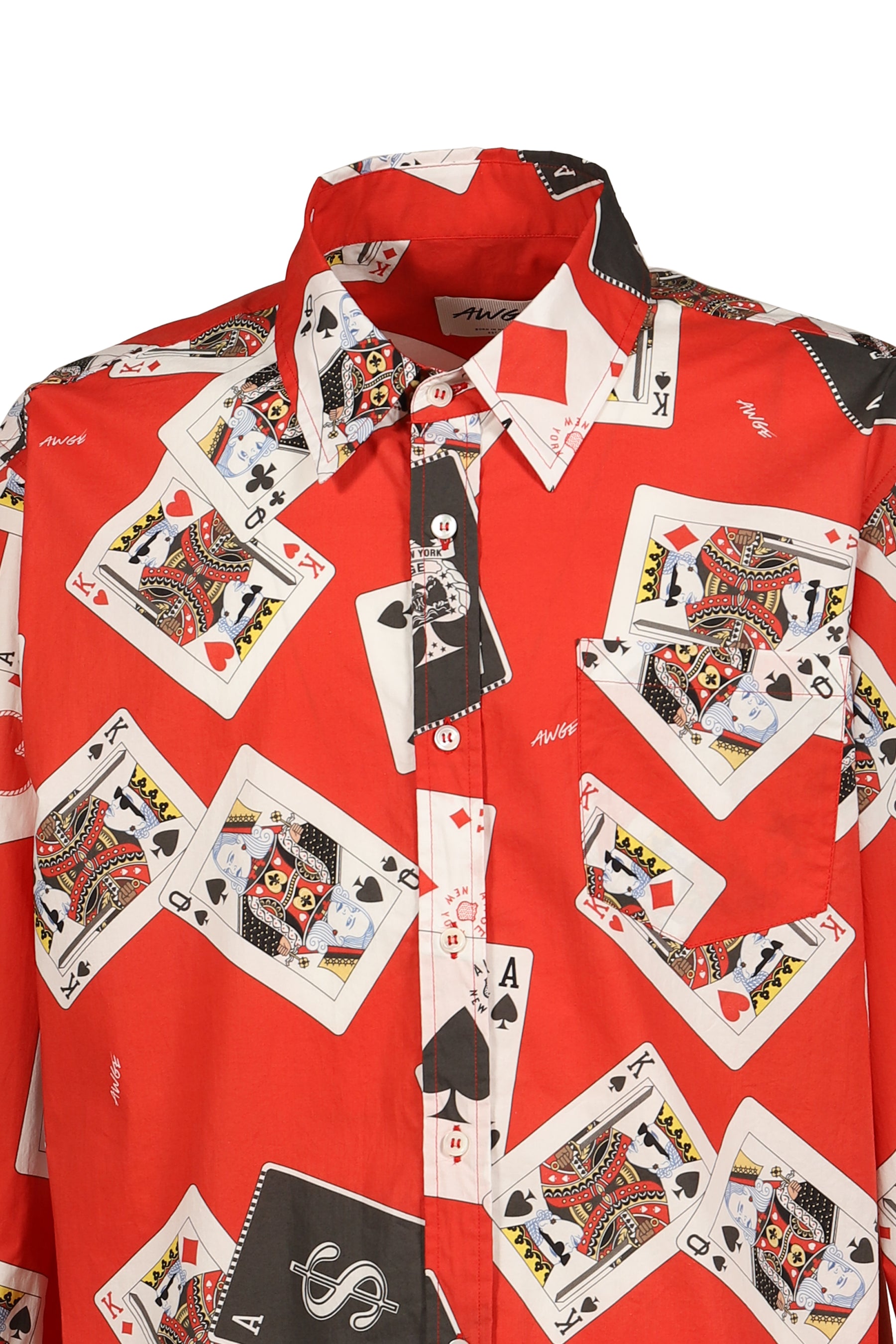 REGULAR SHIRT / RED